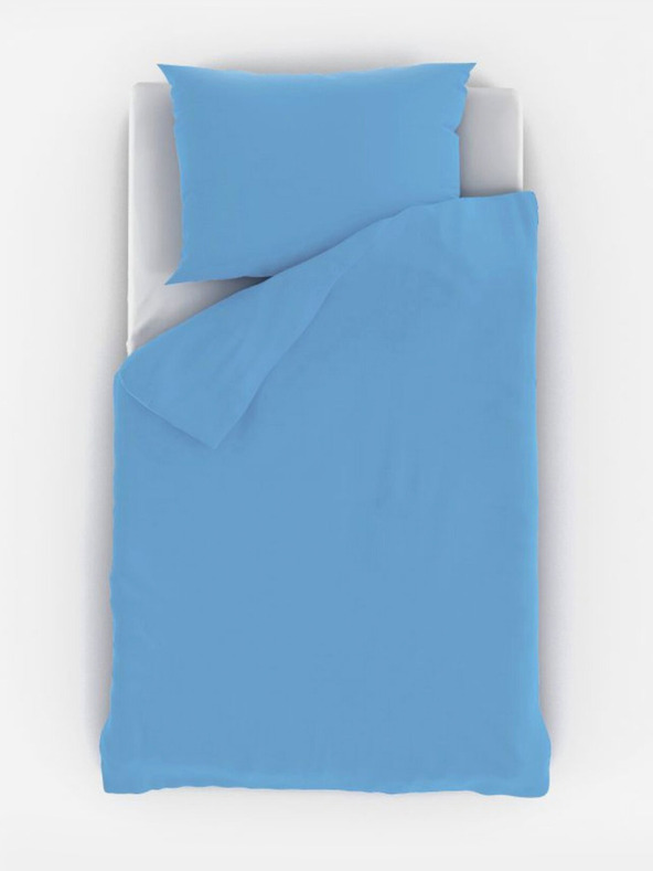 Kvalitex Baumwollbettwäsche für Kinderbetten blau