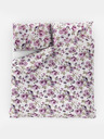 Kvalitex Französische Baumwollbettwäsche PROVENCE COLLECTION 200x200, 70x90cm Daniela lila