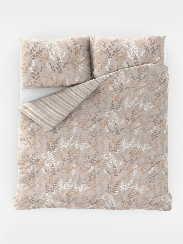 Kvalitex Französische Baumwollbettwäsche NORDIC COLLECTION 220x200, 70x90cm ASTRID