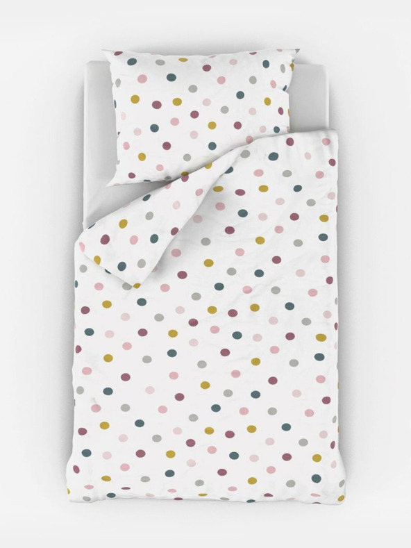 Kvalitex Baumwollbettwäsche Balls on white Qualitex