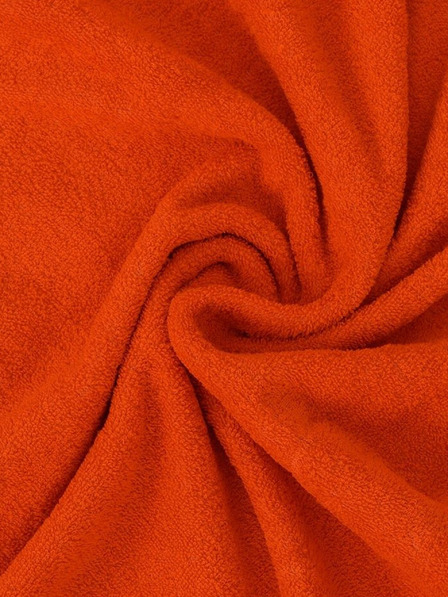 Kvalitex Frottee-Spannbettlaken 160x200cm orange Kvalitex
