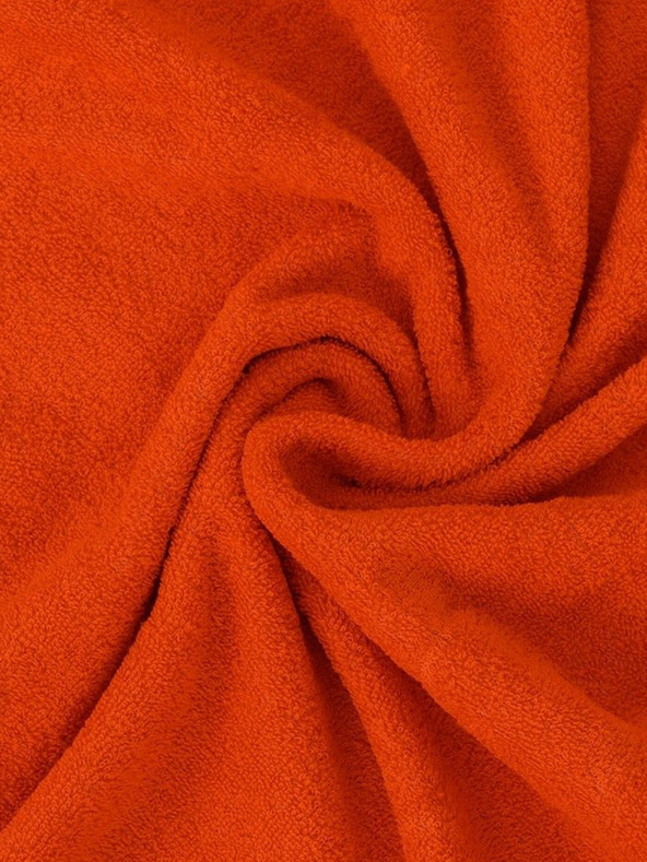 Kvalitex Frottee-Spannbettlaken 160x200cm orange Kvalitex