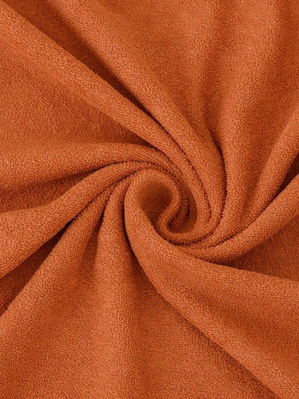 Kvalitex Frottee-Spannbettlaken 200x200cm braun
