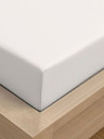 Kvalitex Jersey Einzelbettlaken mit Lycra 90x200cm weiß Kvalitex