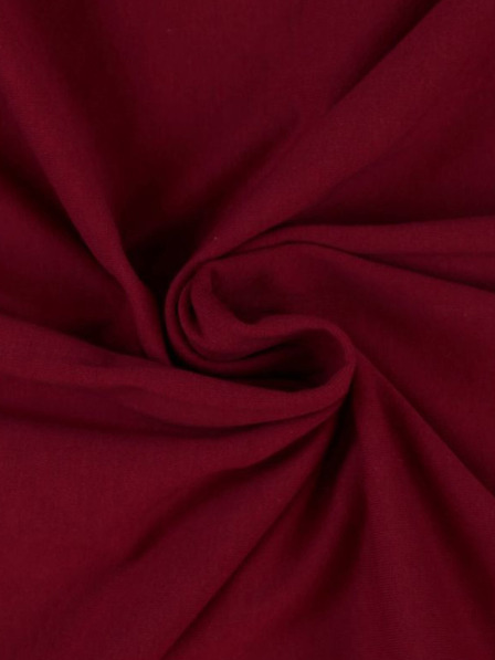 Kvalitex Jersey-Spannbettlaken mit Lycra 120x200cm weinrot Kvalitex