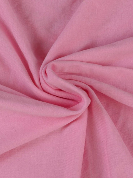 Kvalitex Jersey Bettlaken mit Lycra 120x200cm hellrosa Kvalitex