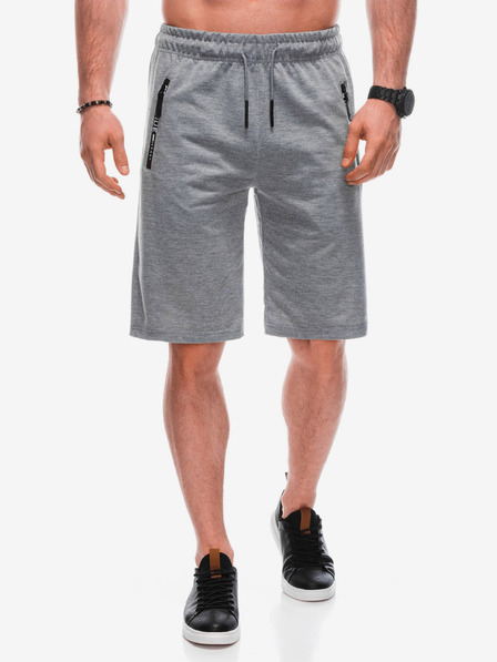Edoti Herren kurze Sweatshorts W - Grau EDOTI