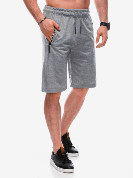 Edoti Herren kurze Sweatshorts W - Grau EDOTI