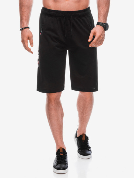 Edoti Herren kurze Jogginghose W - schwarz EDOTI