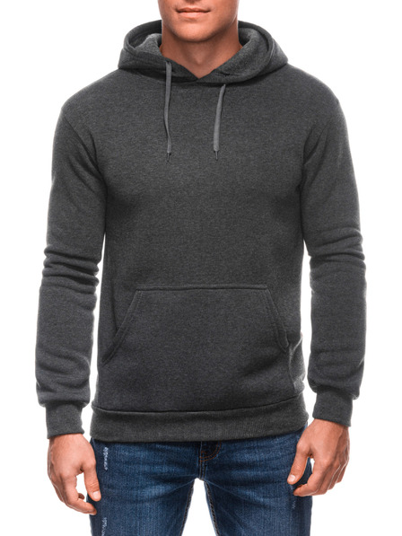 Edoti EDOTI Herren-Kapuzenpullover, graphit