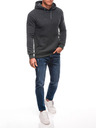 Edoti EDOTI Herren-Kapuzenpullover, graphit