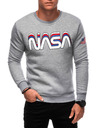 Edoti EDOTI Herren-Kapuzensweatshirt, grau