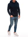 Edoti EDOTI Herren-Kapuzenpullover, dunkelblau