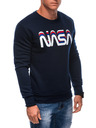 Edoti EDOTI Herren-Kapuzensweatshirt, dunkelblau