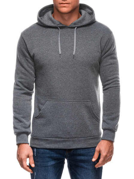 Edoti EDOTI Herren-Kapuzenpullover, grau