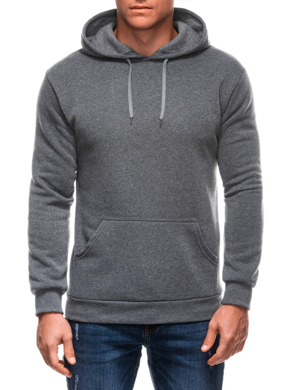Edoti EDOTI Herren-Kapuzenpullover, grau