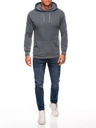 Edoti EDOTI Herren-Kapuzenpullover, grau