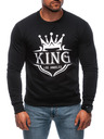 Edoti EDOTI Herren-Kapuzensweatshirt, schwarz