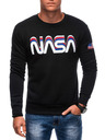 Edoti EDOTI Herren-Kapuzensweatshirt, schwarz