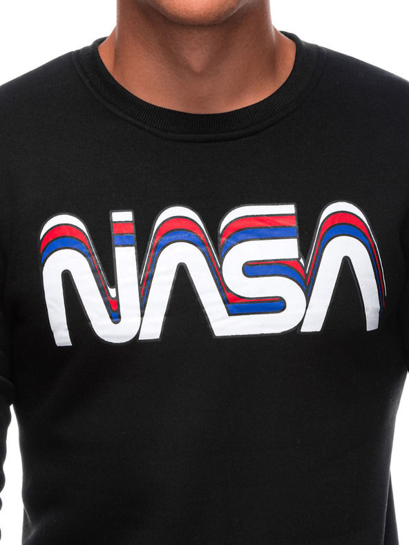 Edoti EDOTI Herren-Kapuzensweatshirt, schwarz