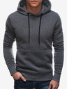Edoti Herren Hoodie B - graphit meliert EDOTI