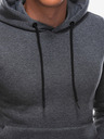 Edoti Herren Hoodie B - graphit meliert EDOTI
