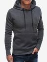 Edoti Herren Hoodie B - graphit meliert EDOTI