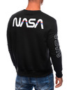 Edoti EDOTI Herren-Kapuzensweatshirt, schwarz