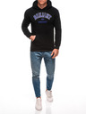 Edoti EDOTI Herren-Kapuzenpullover, schwarz
