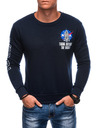 Edoti EDOTI Herren-Kapuzensweatshirt, dunkelblau