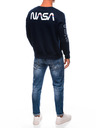 Edoti EDOTI Herren-Kapuzensweatshirt, dunkelblau