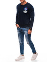 Edoti EDOTI Herren-Kapuzensweatshirt, dunkelblau