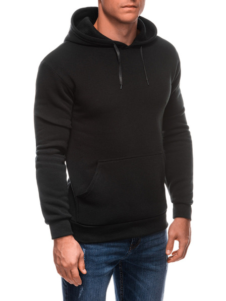 Edoti EDOTI Herren-Kapuzenpullover, schwarz