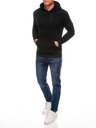 Edoti EDOTI Herren-Kapuzenpullover, schwarz