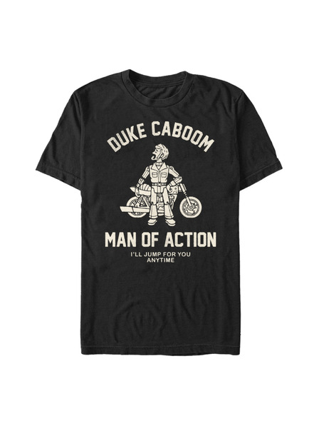 ZOOT.Fan Schwarzes Herren-T-Shirt Pixar Duke Caboom