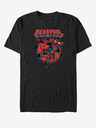 ZOOT.Fan Schwarzes unisex T-Shirt Marvel Falling Dummy