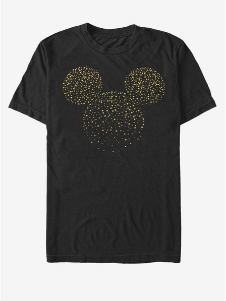 ZOOT.Fan Schwarzes Herren Disney Classics Hotfix Mickey T-Shirt