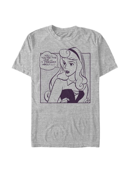 ZOOT.Fan Disney Aurora Comic Herren T-Shirt grau meliert
