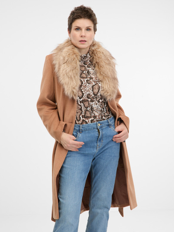 Orsay Hellbrauner Damenmantel ORSAY