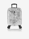 Heys 3-teiliges gemustertes Reisekofferset in Weiß Heys Journey 3G S,M,L Black/White Map
