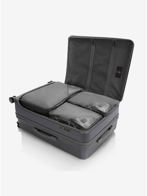 Heys 3-teiliges Reisekofferset Heys EZ Fashion S,M,L Charcoal