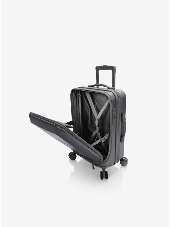 Heys 3-teiliges Reisekofferset Heys EZ Fashion S,M,L Charcoal