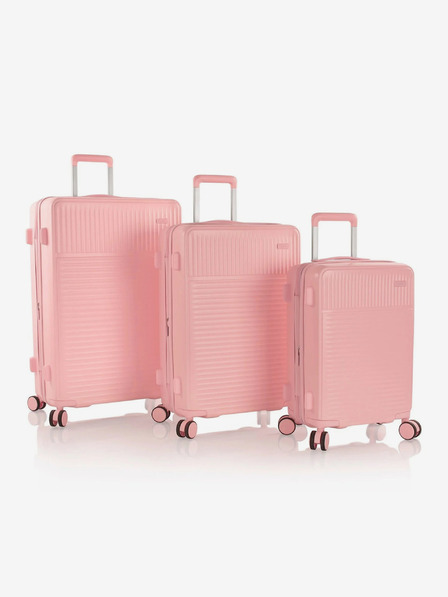 Heys 3-teiliges Damen-Reisekofferset in Rosa Heys Pastel S,M,L Blush