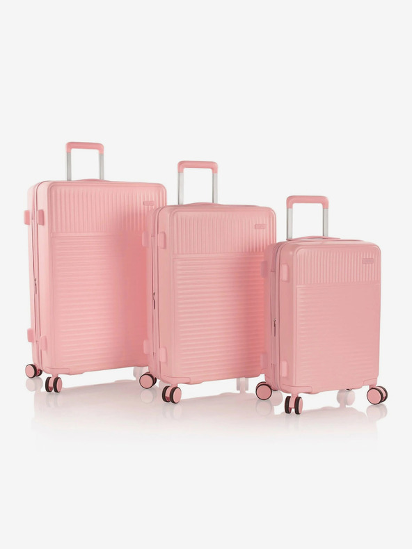Heys 3-teiliges Damen-Reisekofferset in Rosa Heys Pastel S,M,L Blush