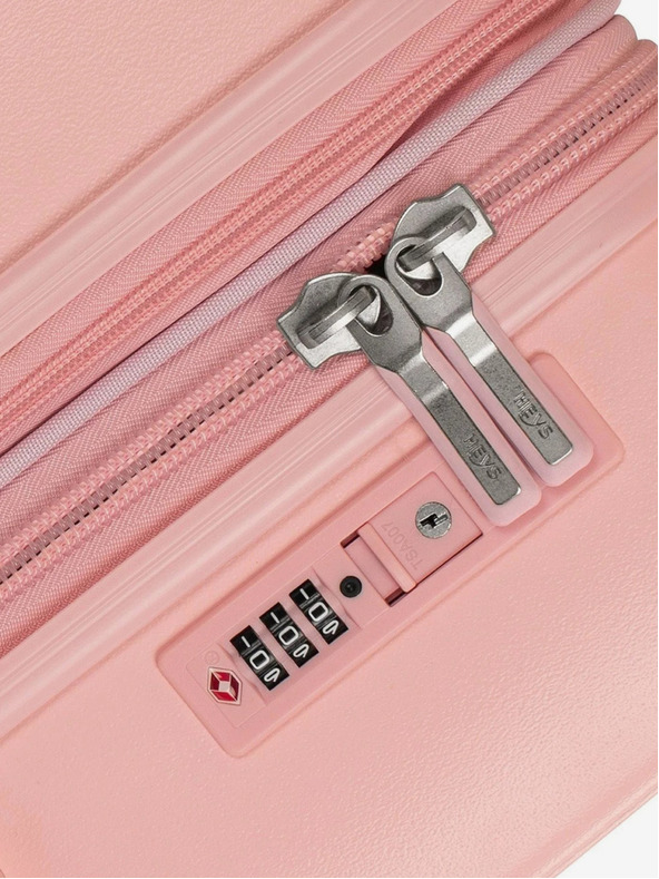 Heys 3-teiliges Damen-Reisekofferset in Rosa Heys Pastel S,M,L Blush