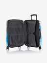 Heys 3-teiliges gemustertes Reisekofferset in Blau Heys Journey 3G S,M,L Blue Map