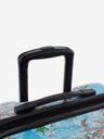 Heys 3-teiliges gemustertes Reisekofferset in Blau Heys Journey 3G S,M,L Blue Map