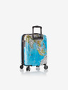 Heys 3-teiliges gemustertes Reisekofferset in Blau Heys Journey 3G S,M,L Blue Map