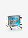 Heys 3-teiliges gemustertes Reisekofferset in Blau Heys Journey 3G S,M,L Blue Map