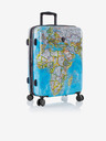 Heys 3-teiliges gemustertes Reisekofferset in Blau Heys Journey 3G S,M,L Blue Map